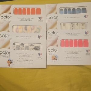 Color Street Vibrant and Floral Nail Polish Strips